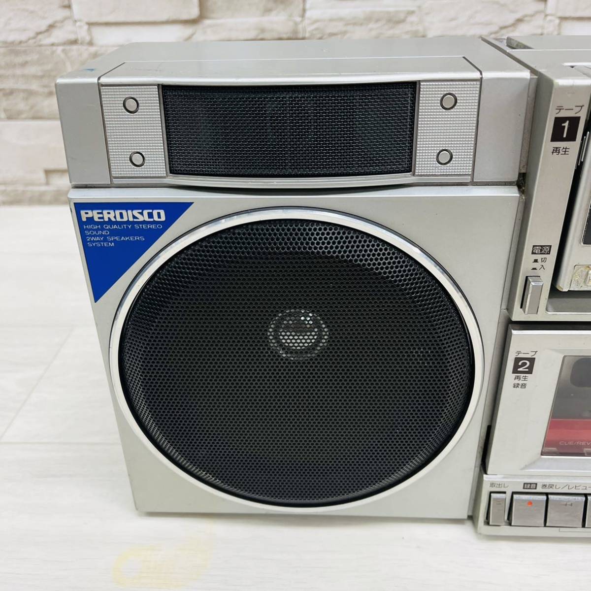 ☆1円〜☆ HITACHI PERDISCO 日立 パディスコ TRK-W2 ダブル ☆1円〜☆ HITACHI PERDISCO 日立 パディスコ TRK-W2 ダブル
