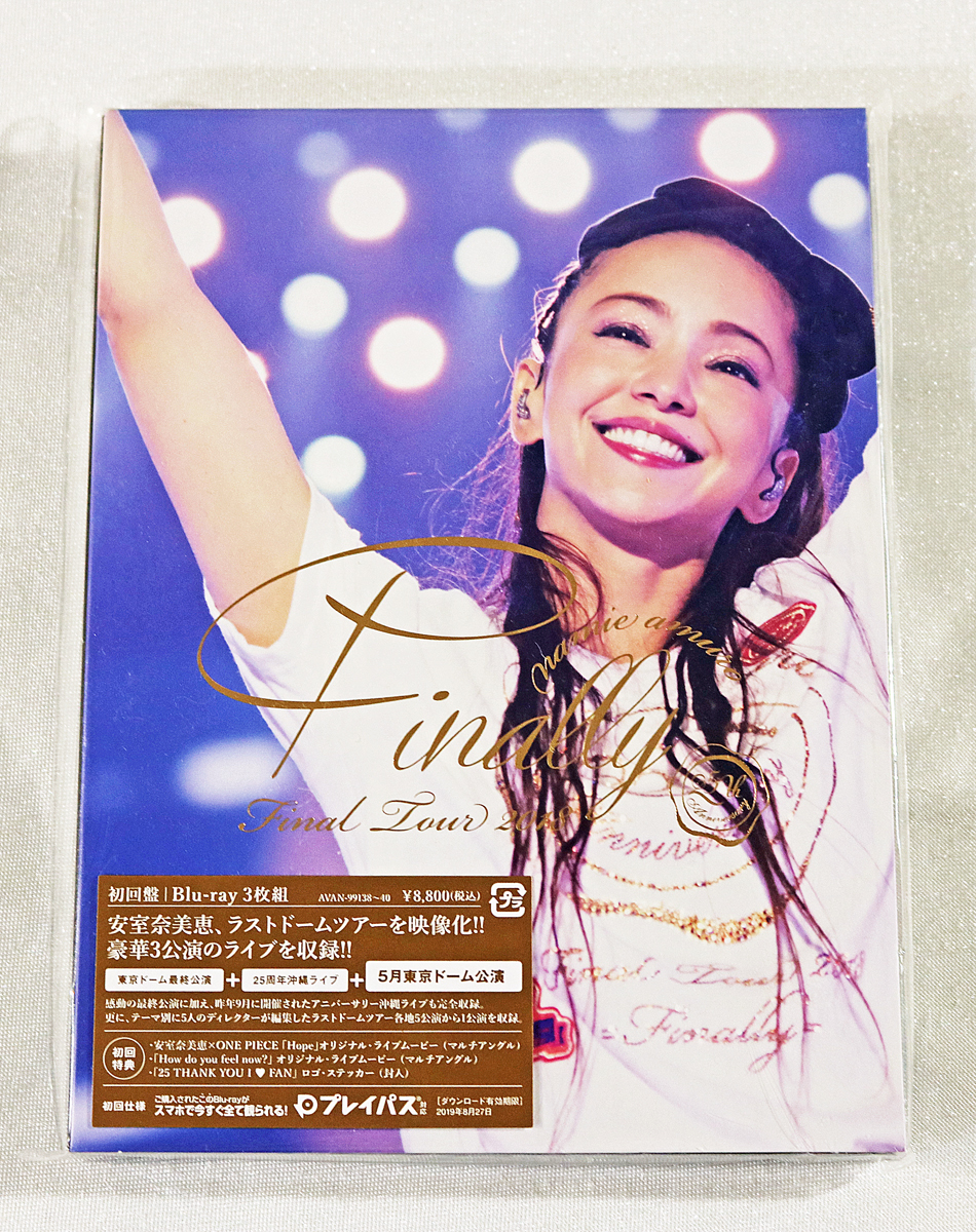 安室奈美恵】 送料無料 初回生産限定盤 3枚組 Blu-ray｜PayPayフリマ