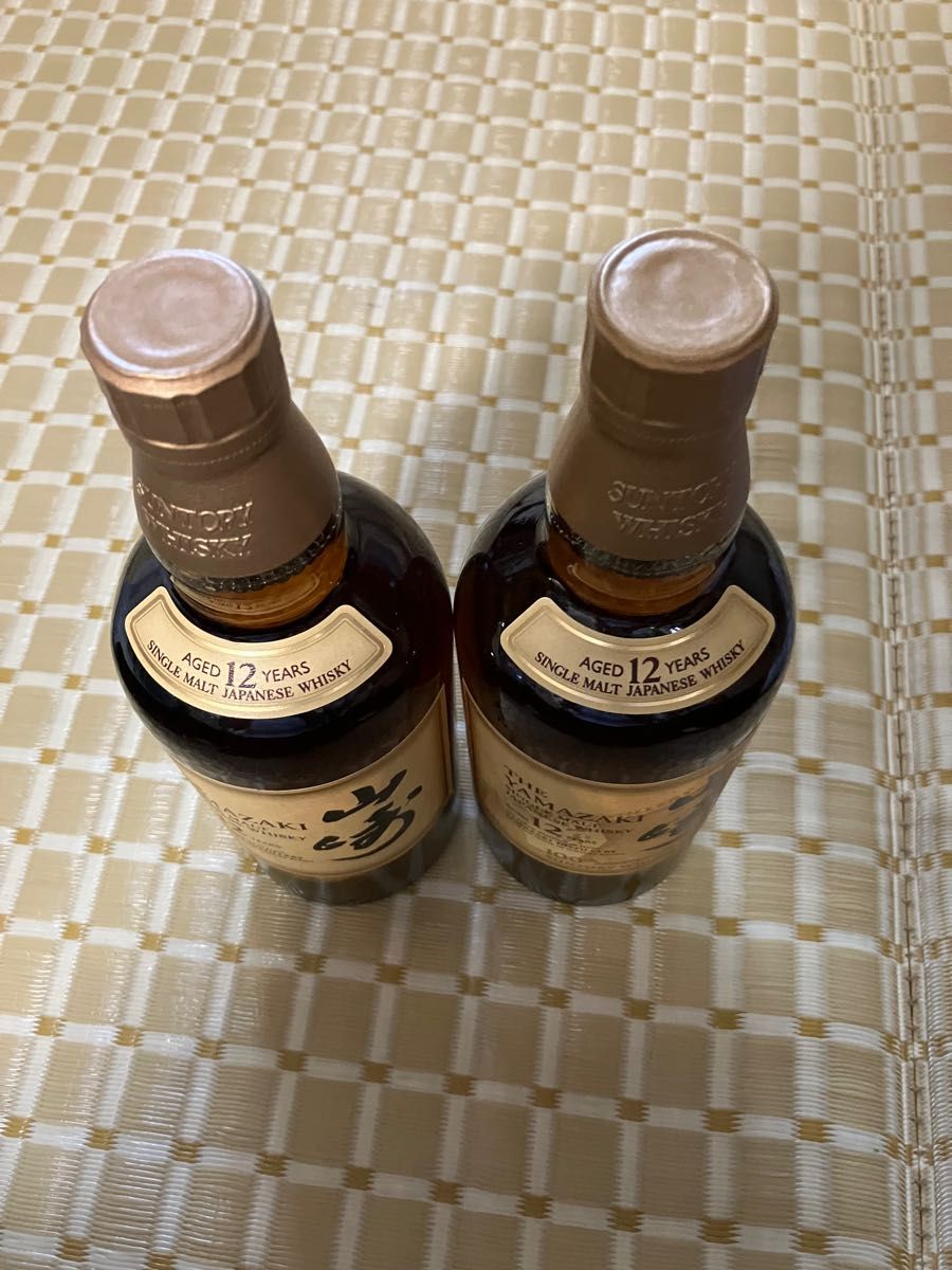 サントリー 山崎12年 700ml 2本 100周年ボトルあり|PayPayフリマ