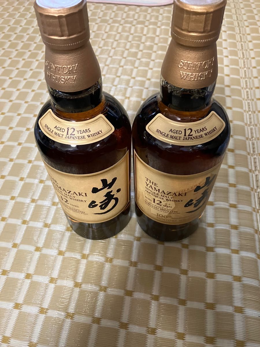 サントリー 山崎12年 700ml 2本 100周年ボトルあり|PayPayフリマ
