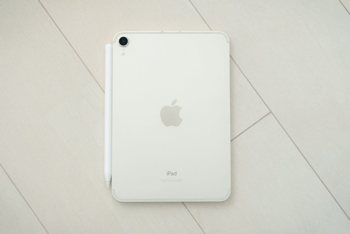 美品】iPad mini 6 Celluar セルラー SIMフリー 64GB スターライト +