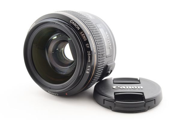 一番人気物 #b911☆実用品☆ キャノン CANON EF 28mm F1.8 USM