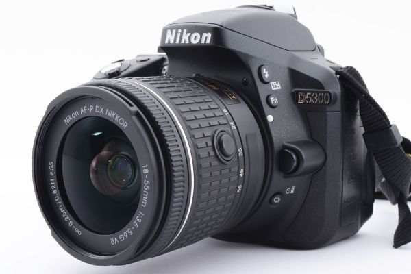 #c45★極上美品★ Nikon ニコン D5300 AF-P 18-55mm VR_画像2