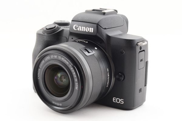 #c356★美品★ Canon キャノン EOS Kiss M EF-M 15-45mm_画像3