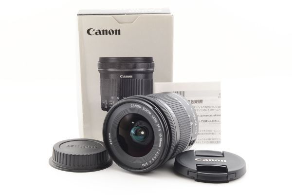 高質で安価 EF-S キヤノン Canon #c375☆極上美品☆ 10-18mm STM IS F4