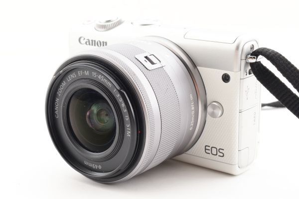 #c592★実用品★ キヤノン Canon EOS M100 15-45mm レンズセット_画像3