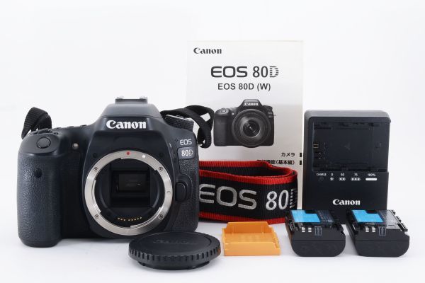 人気提案 #b37☆実用品☆ Canon キャノン EOS 80D ボディ キヤノン