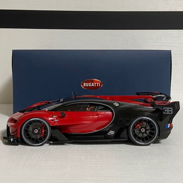 * Auto Art |AUTOart:1/18 * Bugatti Vision gran turismo |BUGATTI VISION GRAN TURISMO (RED|Black Carbon) *used