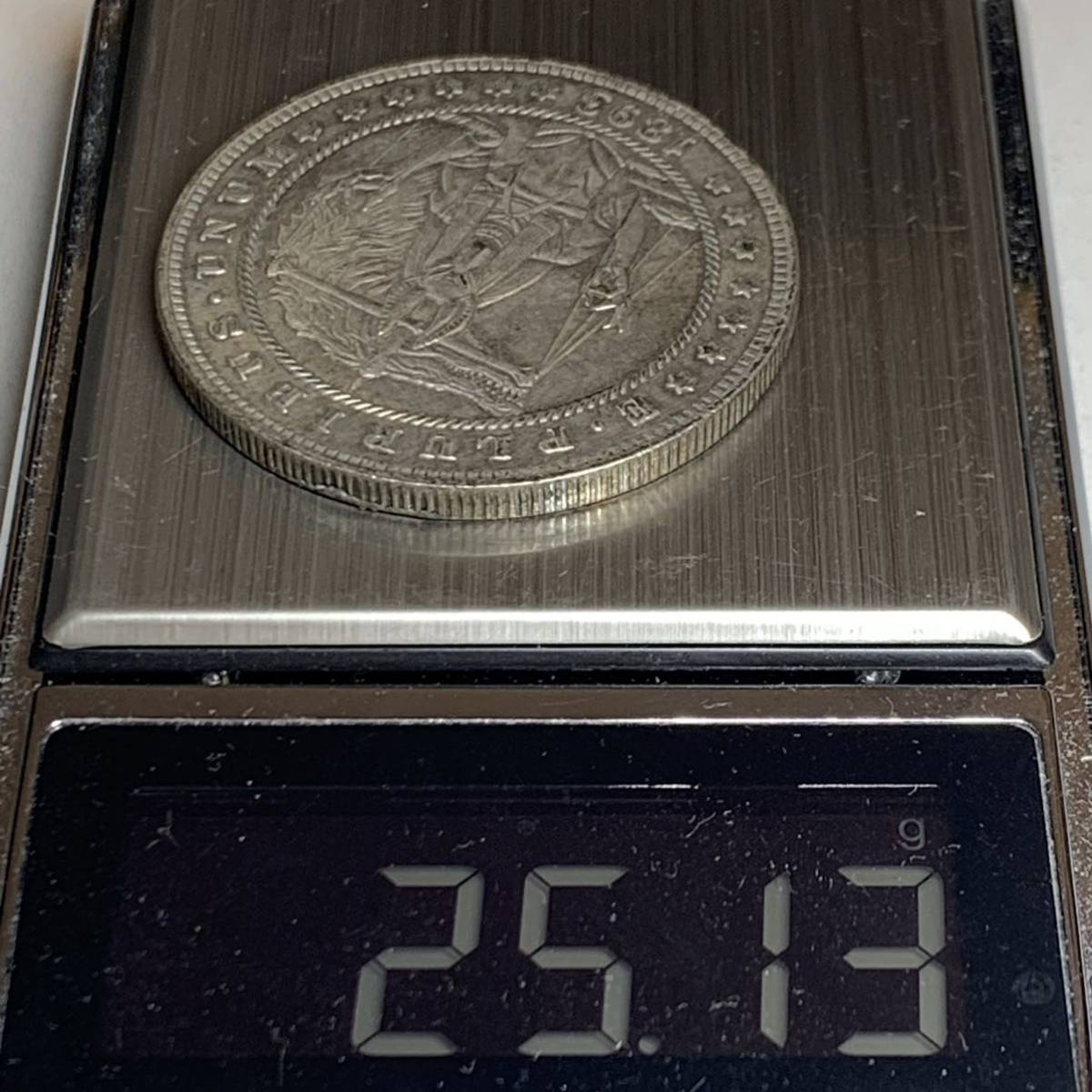 WX876流浪幣 エジプト 天秤狼 天眼 鷹紋 外国硬貨 貿易銀 海外古銭 コレクションコイン 貨幣 重さ約25g_画像6