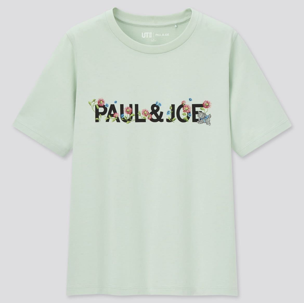 Lサイズ【ユニクロ】ポール & ジョー UT グラフィックTシャツ（半袖・レギュラーフィット）（カラー: 51 GREEN）の画像1