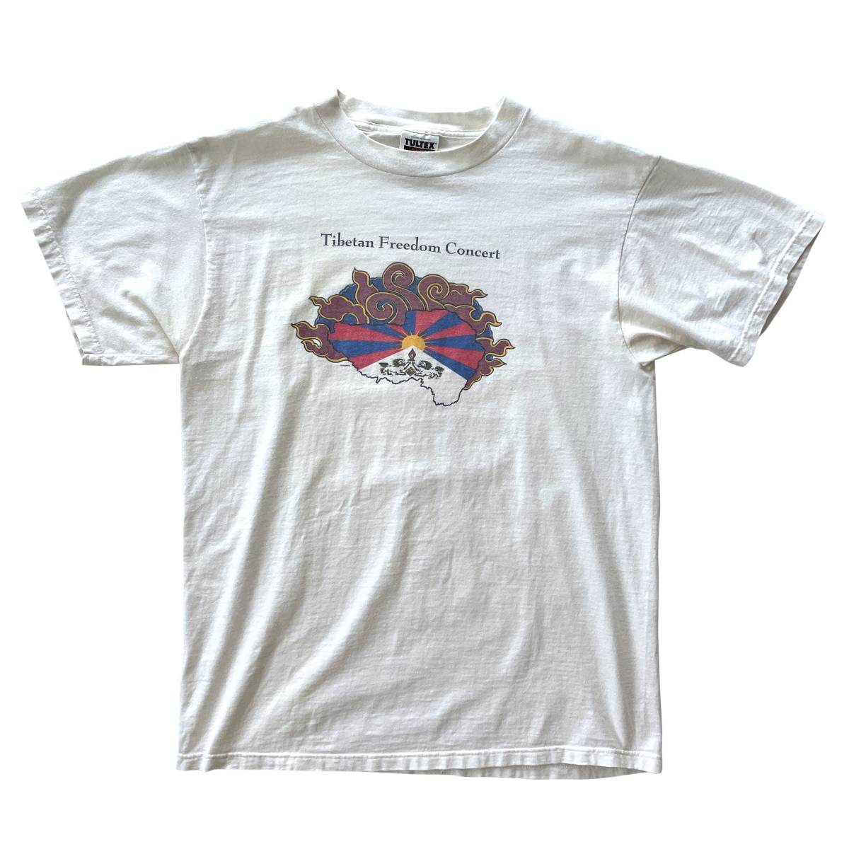 【Vintage】Tibetan Freedom Concert Tシャツ チベタン・フリーダム・コンサート Yoko Ono Sonic youth Bjork Beck Beastie Boys_画像1