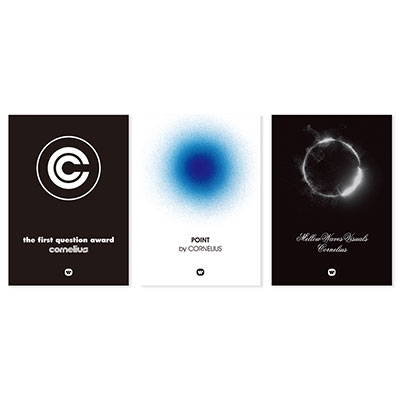 【新品】cornelius × TOWER RECORDS ポスター 3枚組 Poster コーネリアス Mellow Waves Visuals Point The First Question Award 北山雅和