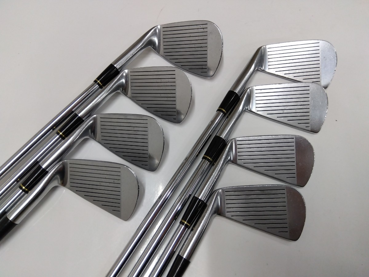 希少☆名器★HONMA GOLF 本間ゴルフ PP-737 TOUR MODELアイアン8本(3-10)セット flex:S-2 HAGANE STEEL メンズ右 シリアルナンバー3313152_画像3