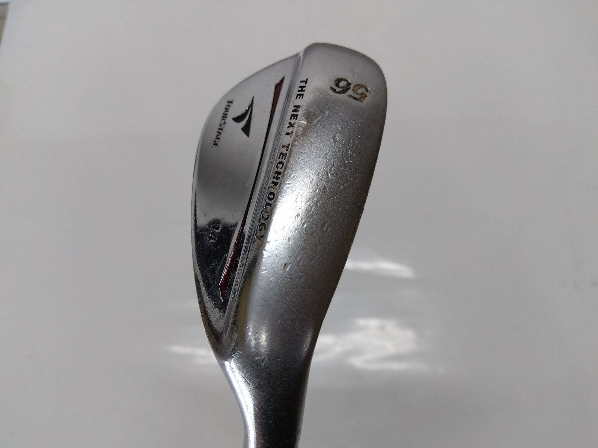 ★名器！【単品ウェッジ】BRIDGESTONE ブリヂストン TOURSTAGE X-WEDGE 2007 56度 14 flex:S N.SPRO 950GH WEIGHT FLOW ツアーステージ2007_画像3