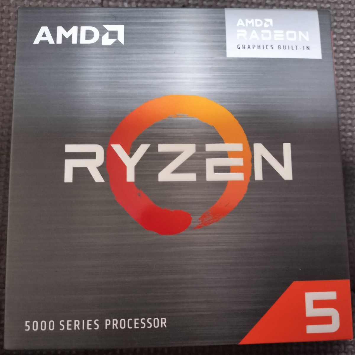 AMD Ryzen 5 5600G BOX リテール日本国内正規保証品（新品未開封