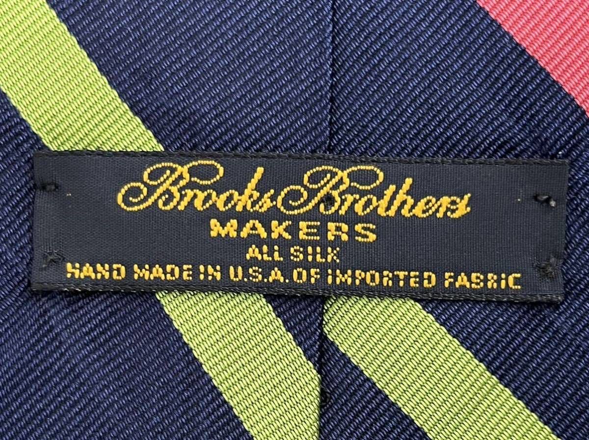 BROOKS BROTHERS ネクタイ レジメンタル 柄 ブルックス ブラザーズ USED 中古 m132_画像5