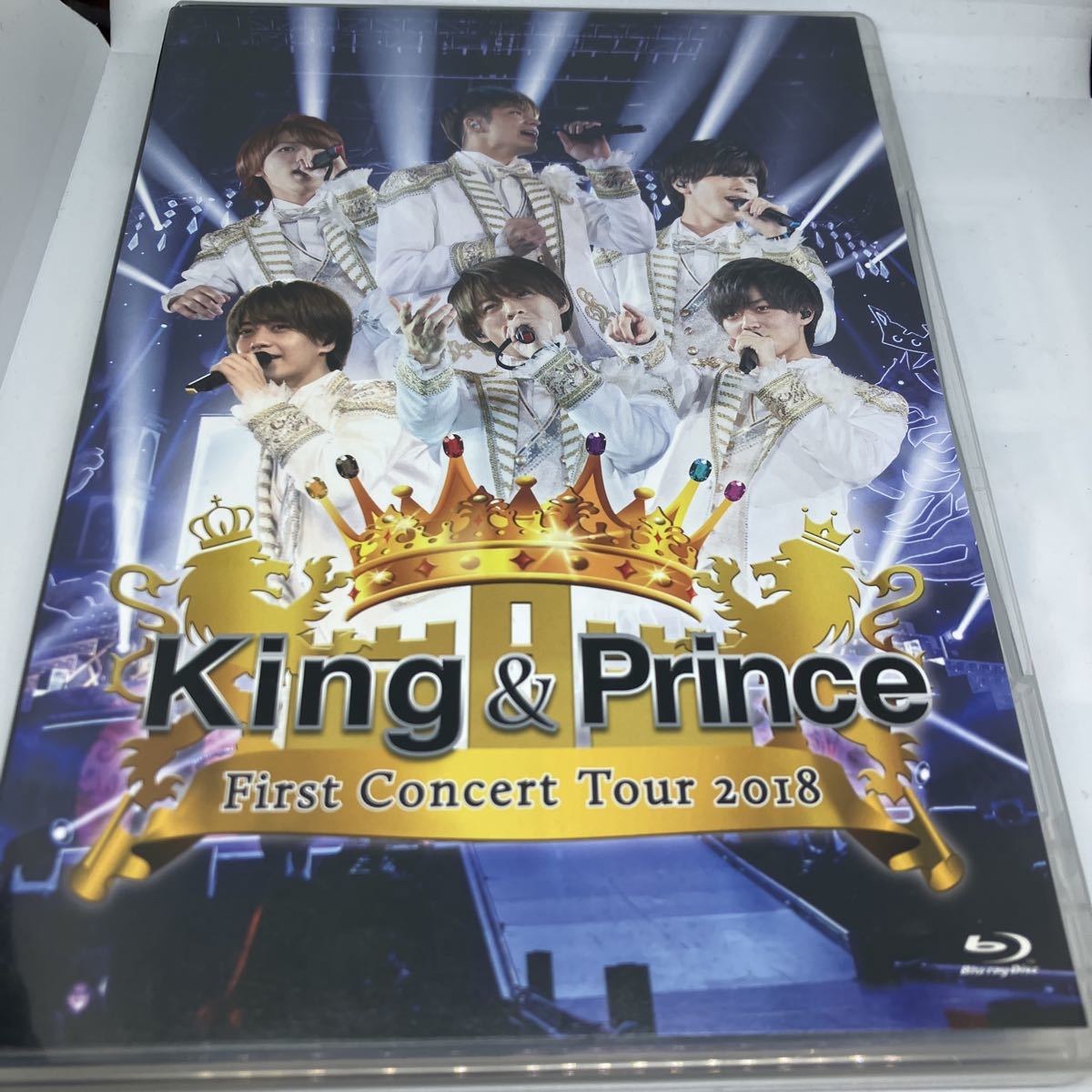 King&Prince FIRST CONCERT TOUR Blu-ray general record gold pli