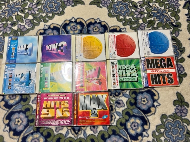 中古 洋楽オムニバスCD　ＮＯＷシリーズ 80ｓ’ MEGAHITS クリスマスソング　オールディーズ OLDIES 