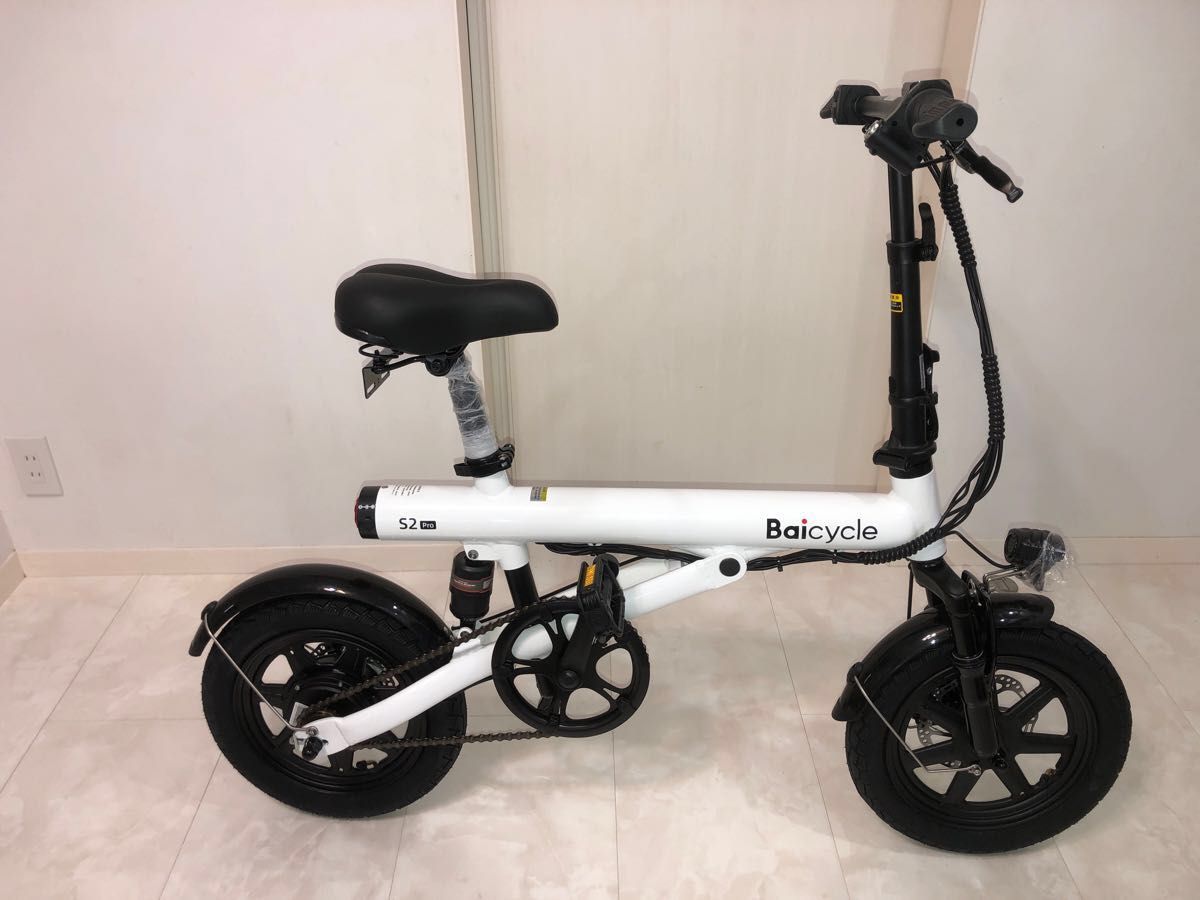 BAICYCLE Smart 2.0 7.8Ah 36V 250WDicsブレーキ電動自転車14インチスマート折りたたみ　アルミ製