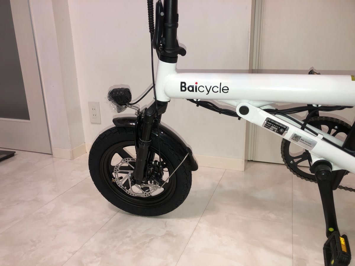 BAICYCLE Smart 2.0 7.8Ah 36V 250WDicsブレーキ電動自転車14インチスマート折りたたみ　アルミ製