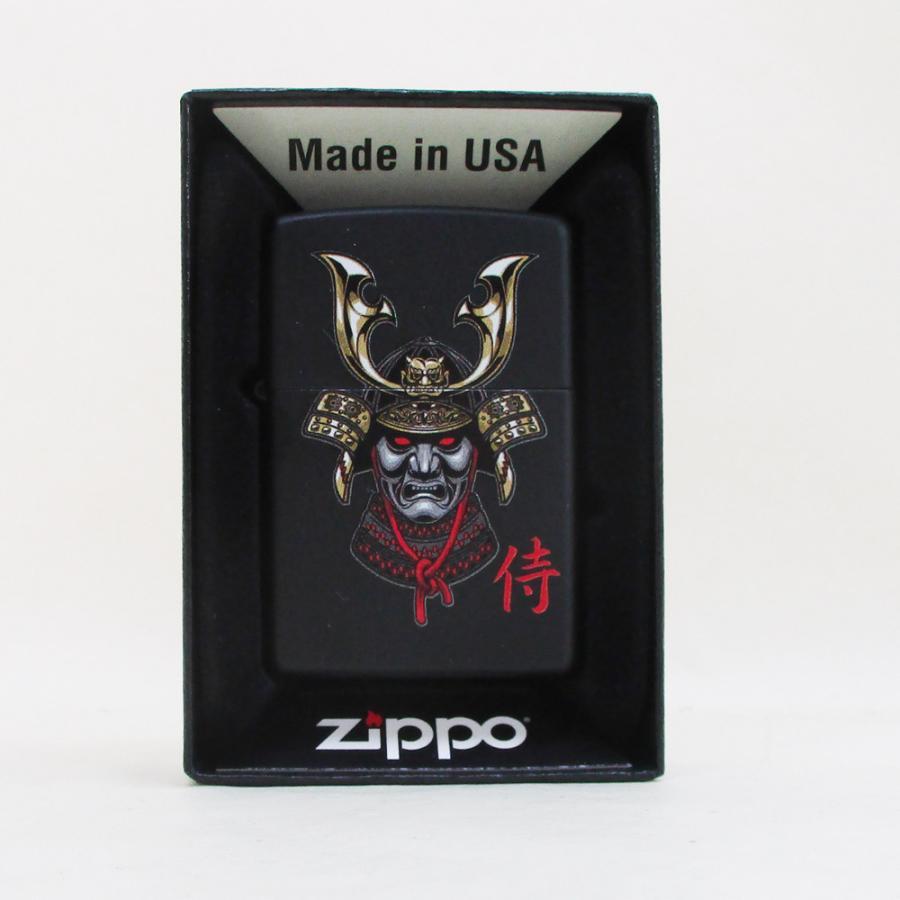 ジッポー オイルライター USA Zippo 和柄シリーズ 侍 Z218-107669＆ギフトボックスセット（オイル＋フリント+BOX）/送料無料_画像3