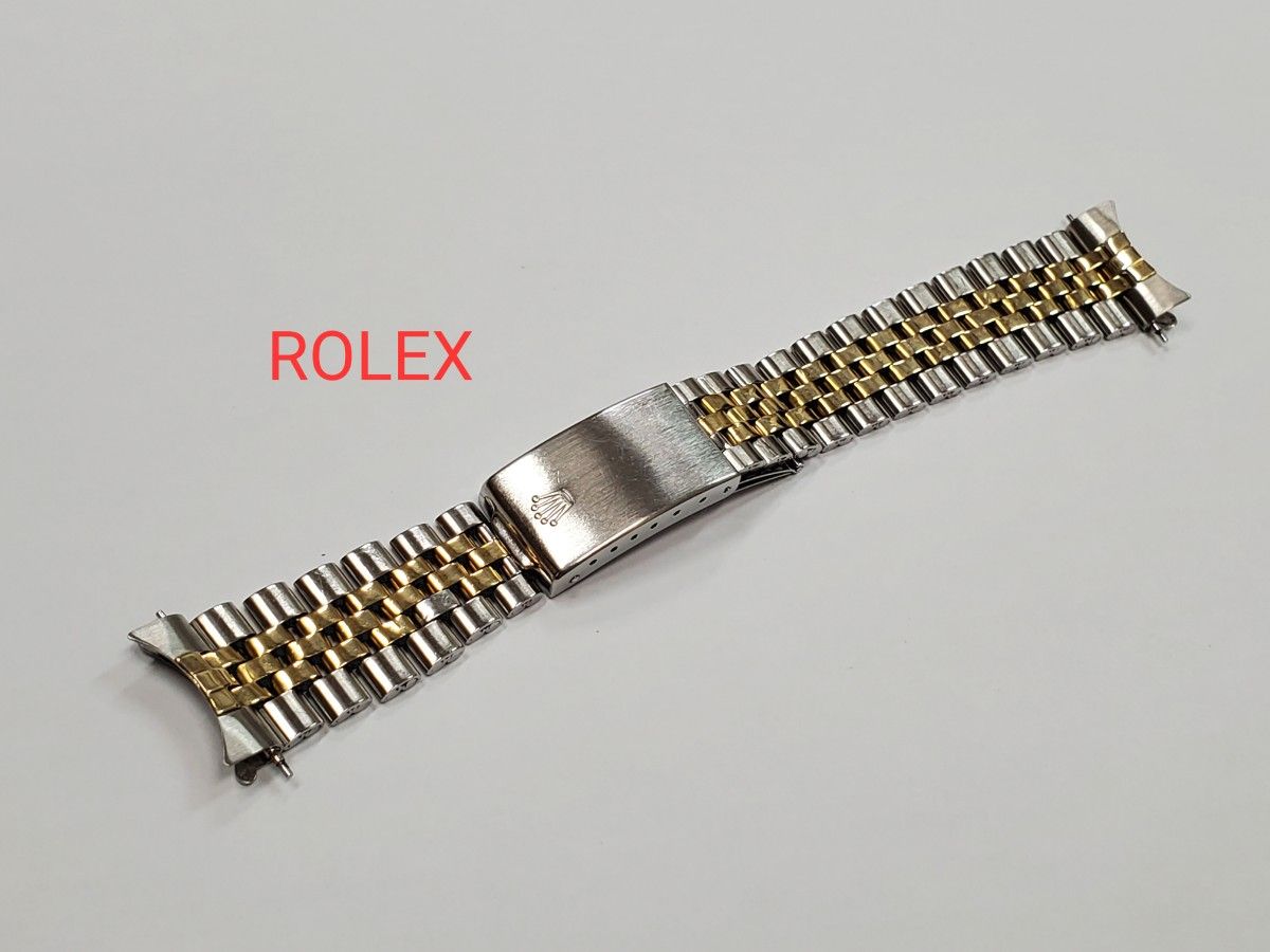 ROLEX SS YG コンビ 巻きブレス 20㎜ 訳あり品 時計ベルト ROLEX SS YG コンビ 巻きブレス 20㎜ 訳あり品 時計ベルト