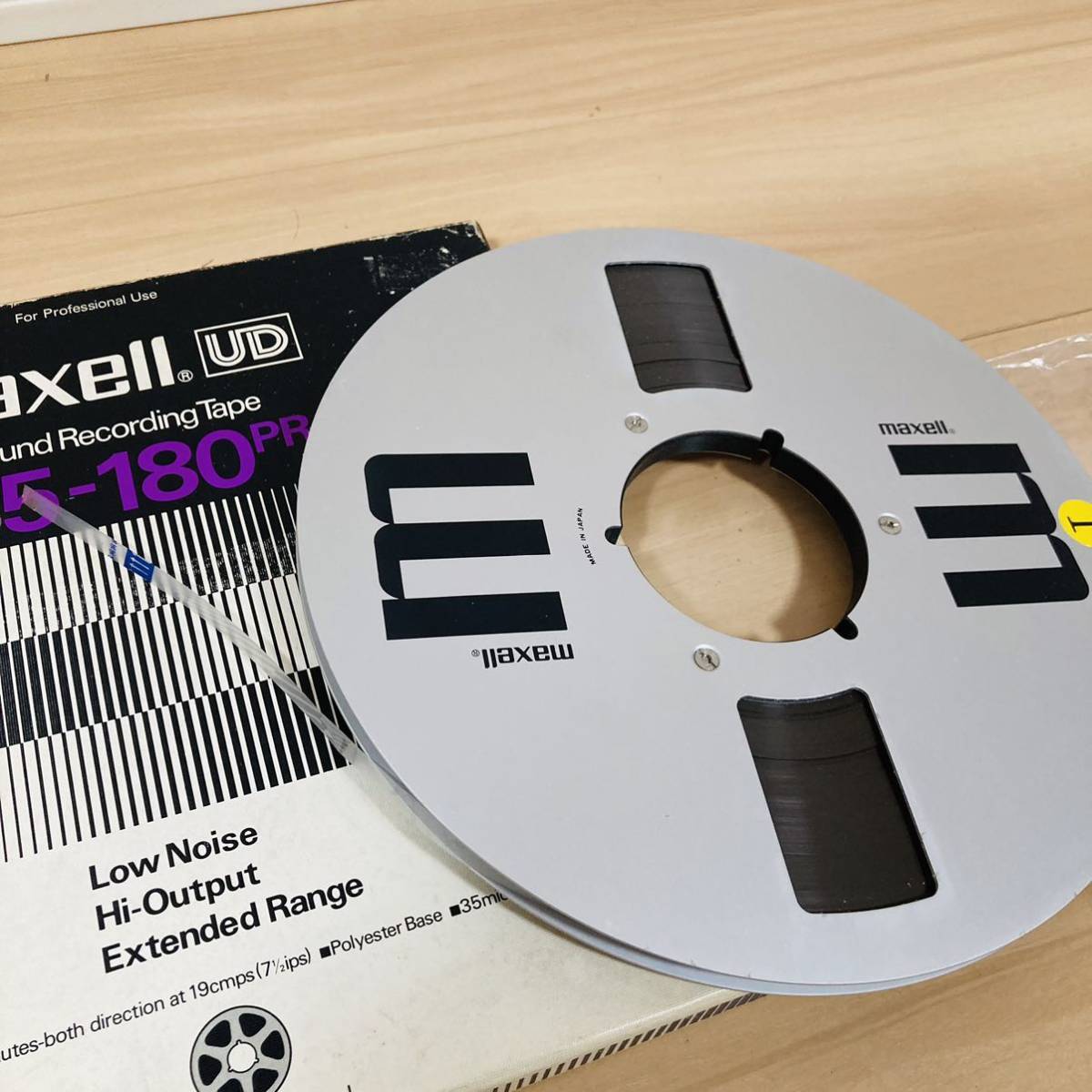 オープンリールテープ maxell マクセル UD 35-180 5本　35-180PR 1本　50-120 1本　TKD GX35-180BM 1本　DENON 1本　sound recoding TAPE_画像7