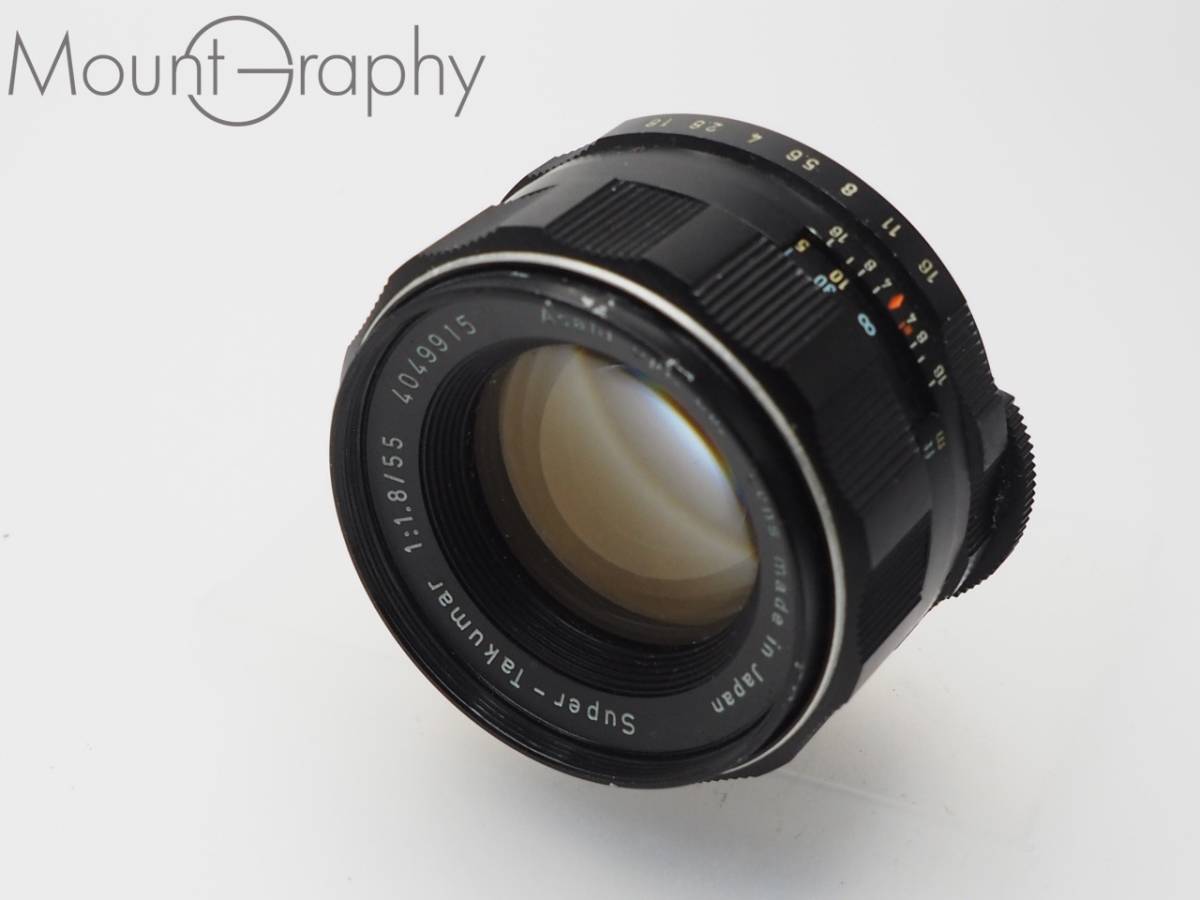 信頼】 ☆実用美品☆ PENTAX ペンタックス Super-Takumar 55mm F1.8