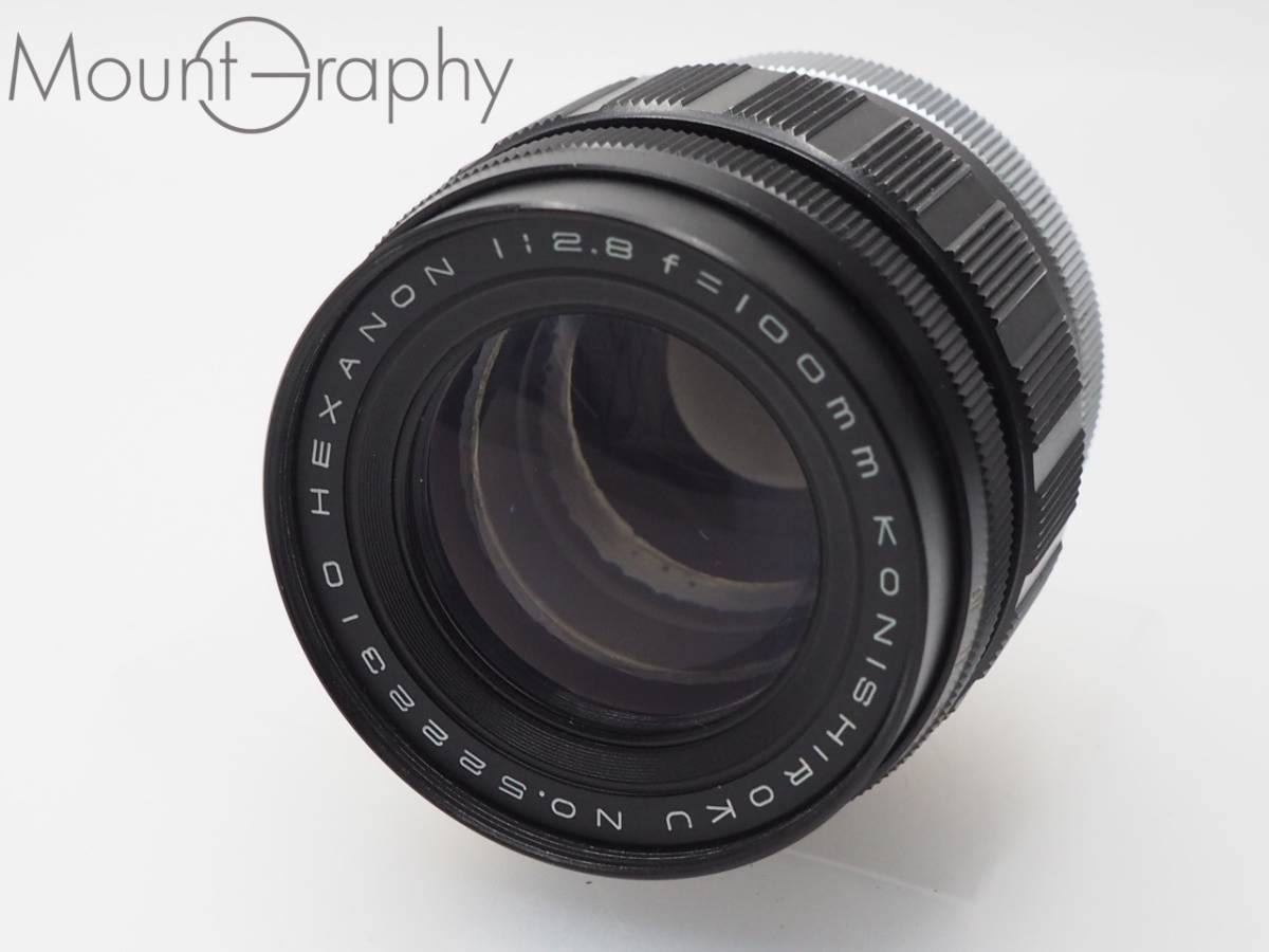 大人気新作 ★特別特価★ KONICA コニカ HEXANON 100mm F2.8 #i3258 コンパクトカメラ 大人気新作 ★特別特価★ KONICA コニカ HEXANON 100mm F2.8 #i3258 コンパクトカメラ