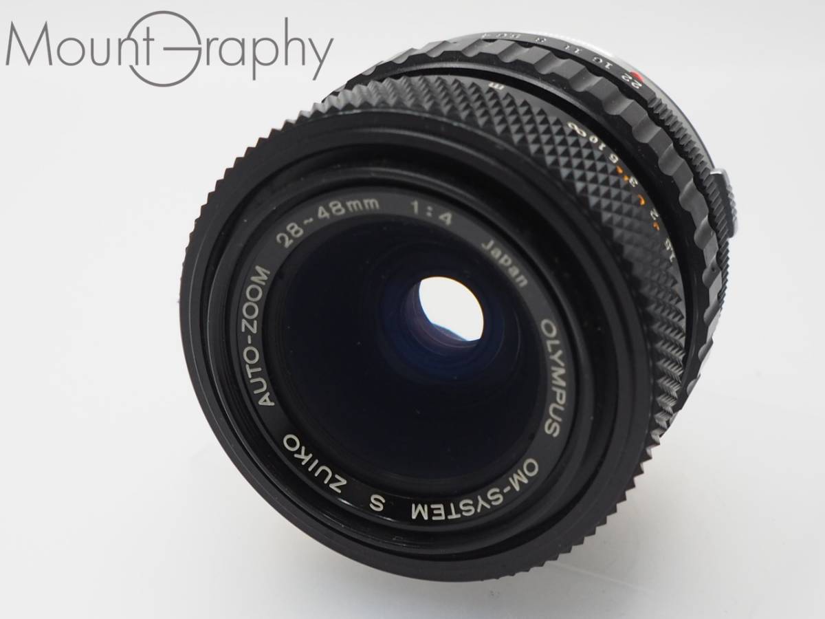 ★良品★ OLYMPUS オリンパス S ZUIKO AUTO-ZOOM 28-48mm F4 ★完動品★ #i3302_画像1