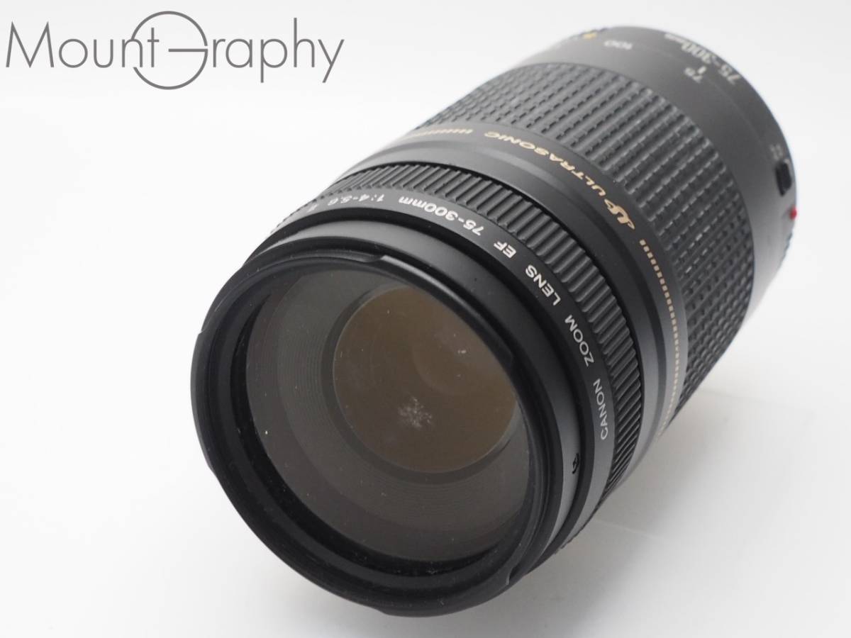 魅力的な価格 ☆良品☆ CANON キヤノン EF 75-300mm F4-5.6 II USM