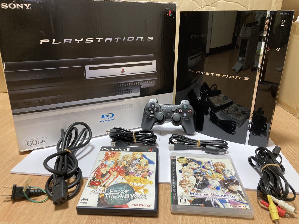 特価ブランド 初期型プレイステーション３ レトロ 黒 PS2ソフト可能