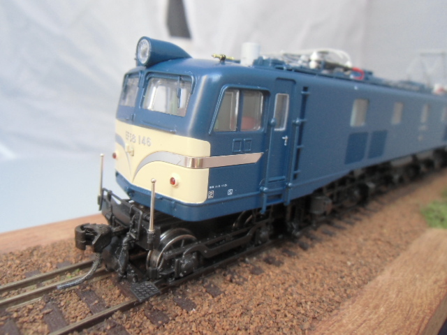 天賞堂 72002 EF58形電気機関車 (原型小窓) 青/クリーム (警戒色 天賞堂 72002 EF58形電気機関車 (原型小窓) 青/クリーム (警戒色