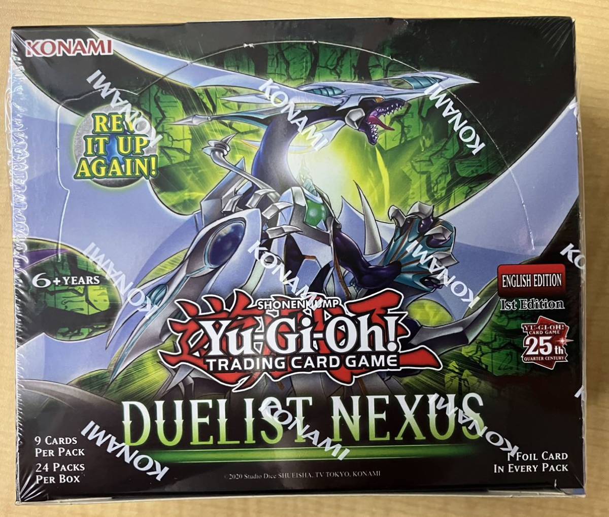 遊戯王 英語版 EU版 DUELIST NEXUS 1BOX 未開封