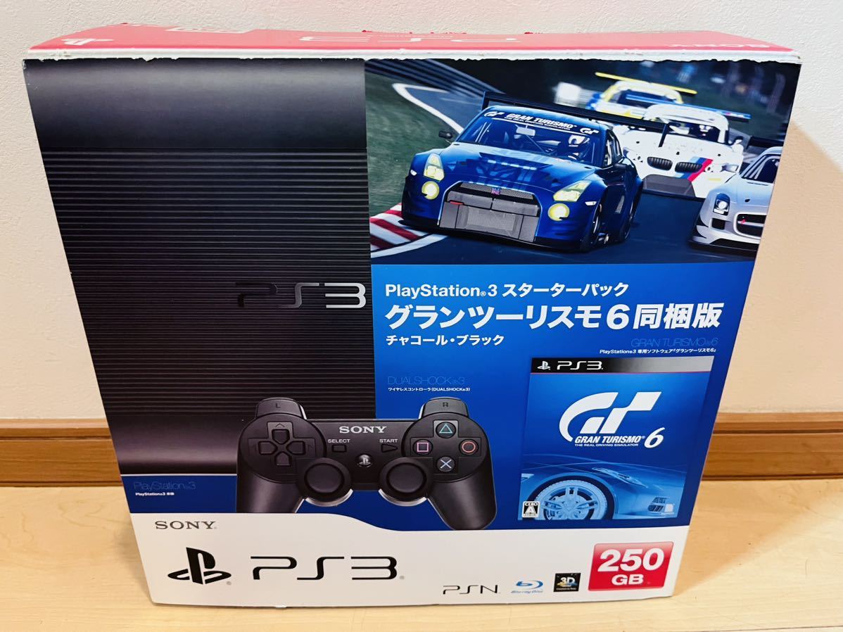 PlayStation 3 スターターパック グランツーリスモ6同梱版 チャコール