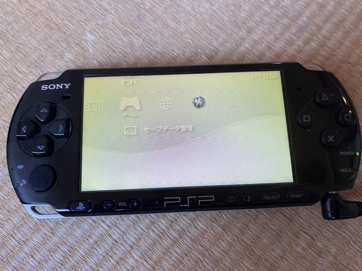 動作良好 PSP-3000 プレイステーションポータブル ピアノブラック