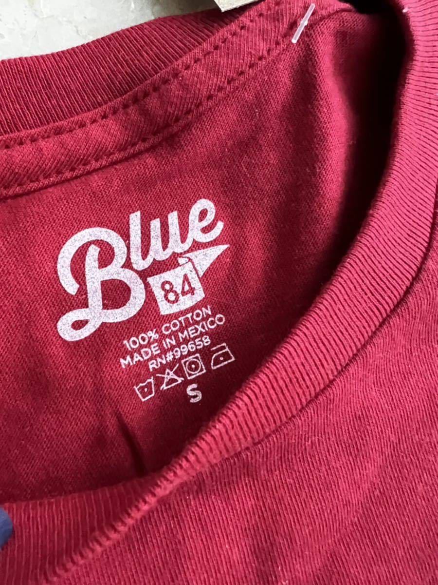 GUAM Blue 84★赤TシャツSサイズ タグ付き♪k_画像2