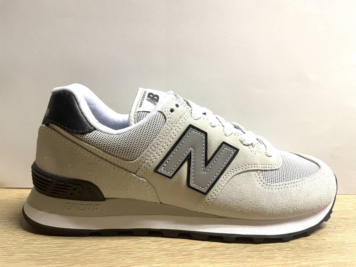 未使用 ニューバランス ML574BH2 D ホワイト 25cm new balance Yahoo