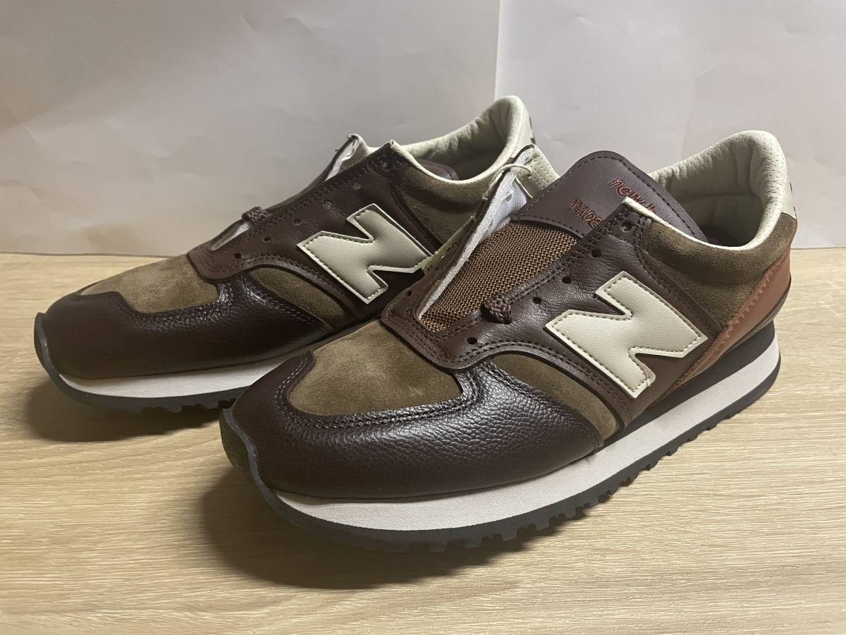 イングランド製 未使用 ニューバランス M730GBI ブラウン 26.5cm D new balance_画像1