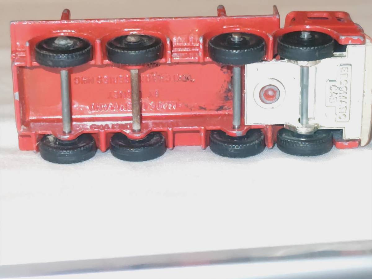 LESNEY レズニー MATCHBOX マッチボックス PIPE TRUCK ERGOMATIC CAB パイプトラック ミニカー 昭和レトロ 当時物 1960-70年代 ？ 現状品_画像6