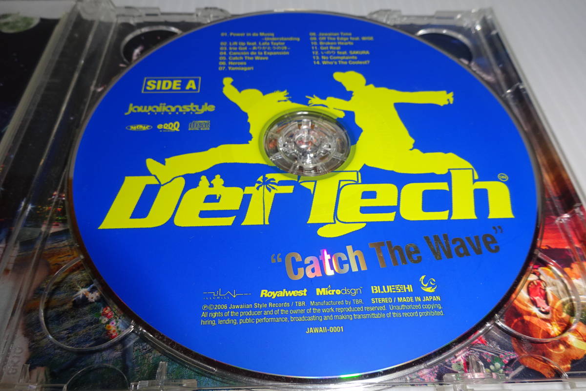 帯・2CD★Def Tech★CATCH THE WAVE★ケース難あり★2枚同梱180円_画像3