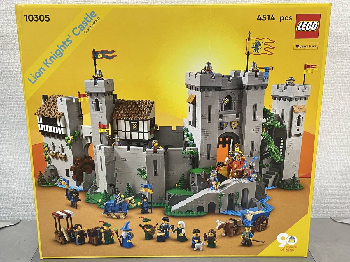 LEGO  ライオン騎士の城 レゴ 作成途中品お城シリーズ｜売買