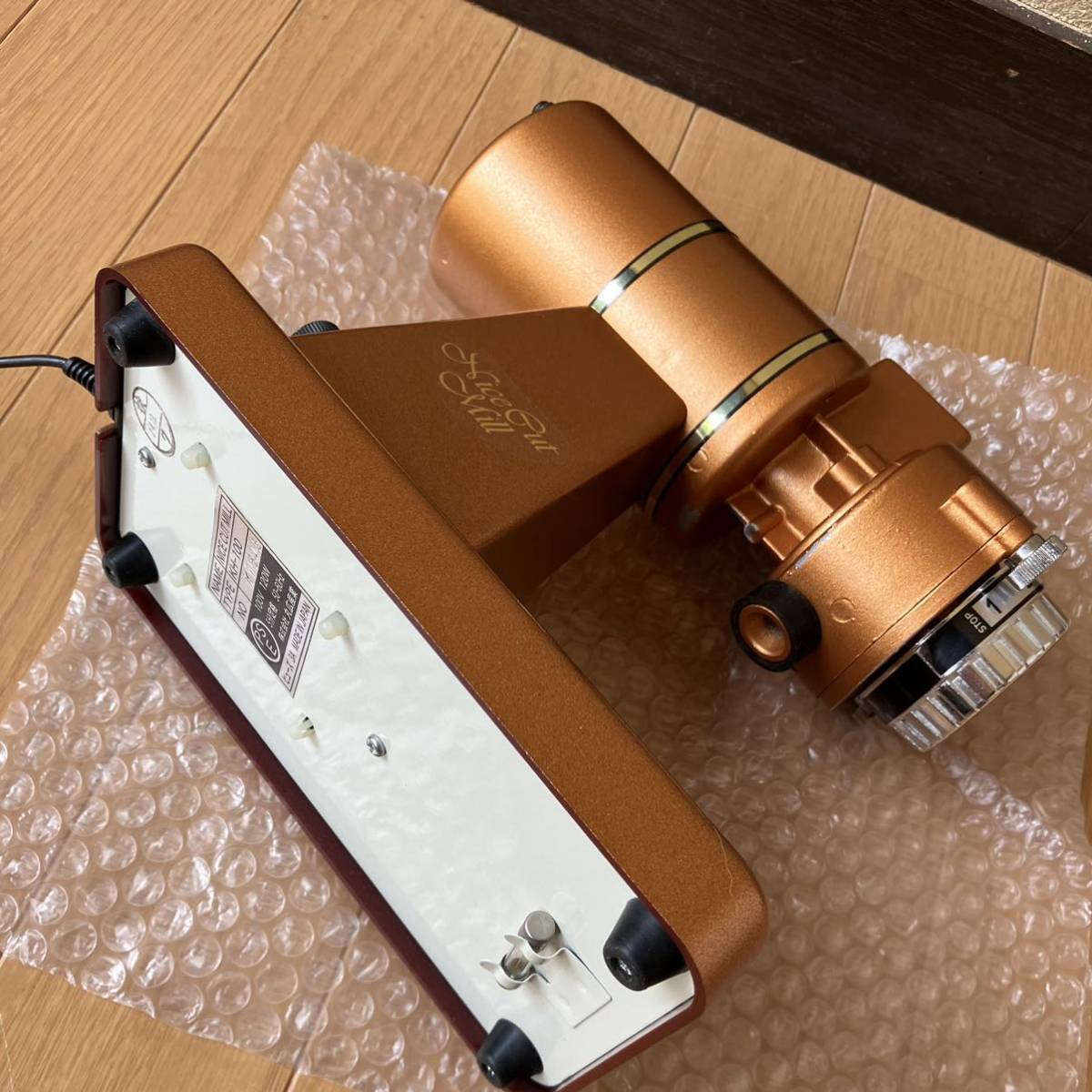 程度美品 カリタ ナイスカットミル オレンジ コーヒーミル
