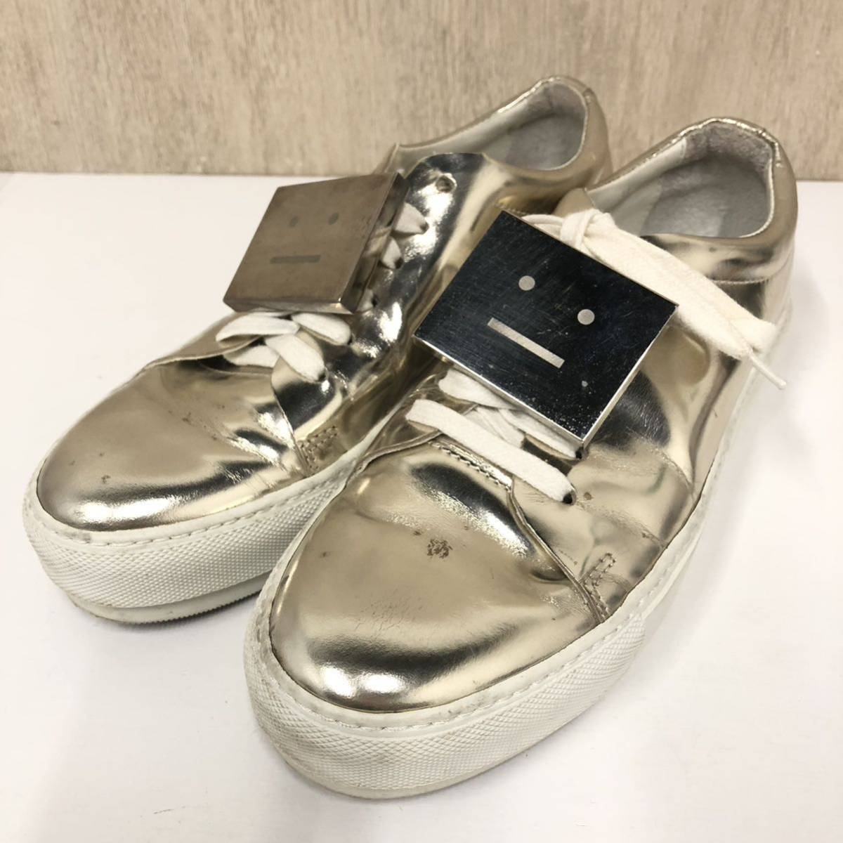 【Acne Studios】アクネストゥディオズ★ローカットスニーカー シューズ プレート サイズ38 08