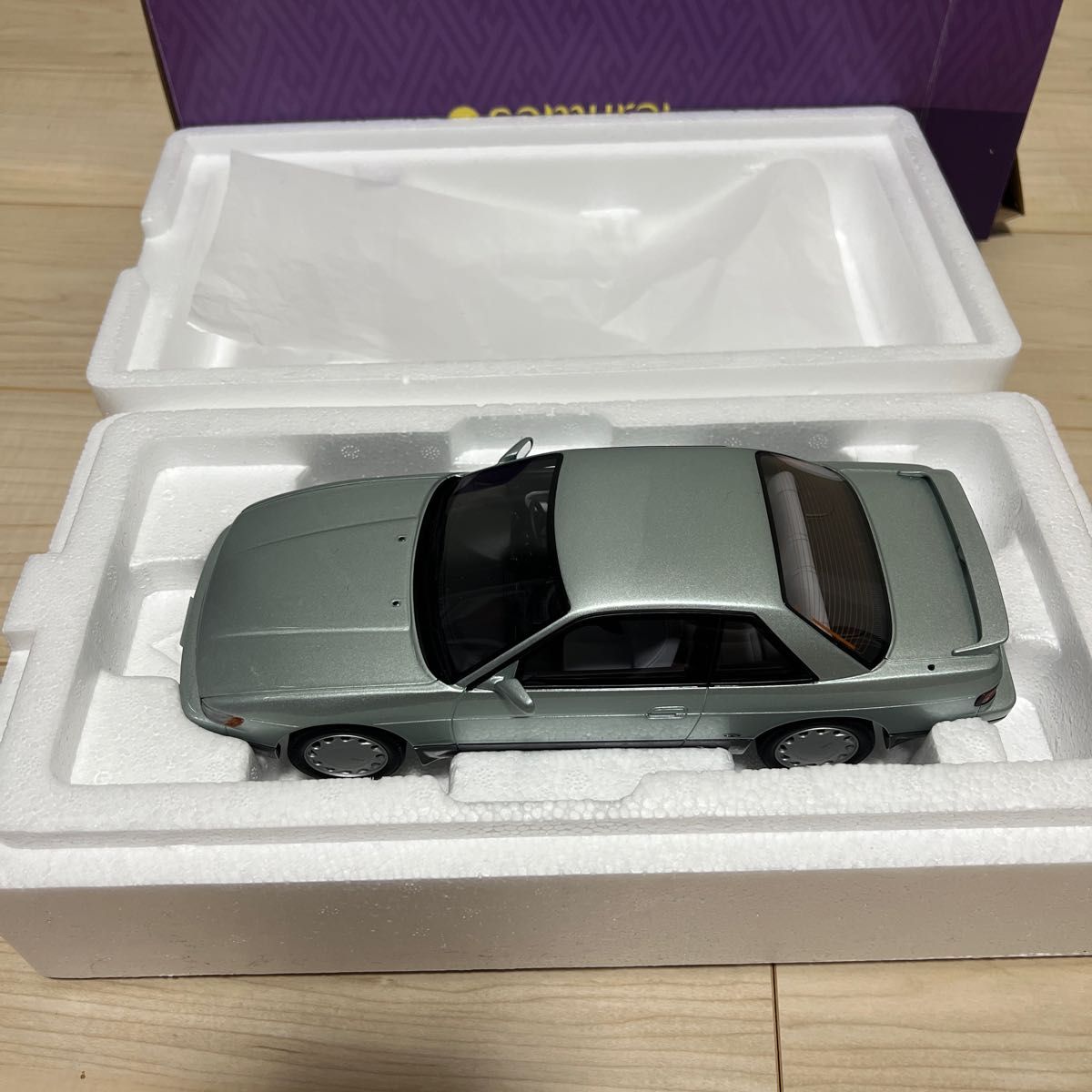 京商 samurai 1/18 日産 S13 シルビア k's レジン製 ミニカー 京商 samurai 1/18 日産 S13 シルビア k's レジン製 ミニカー