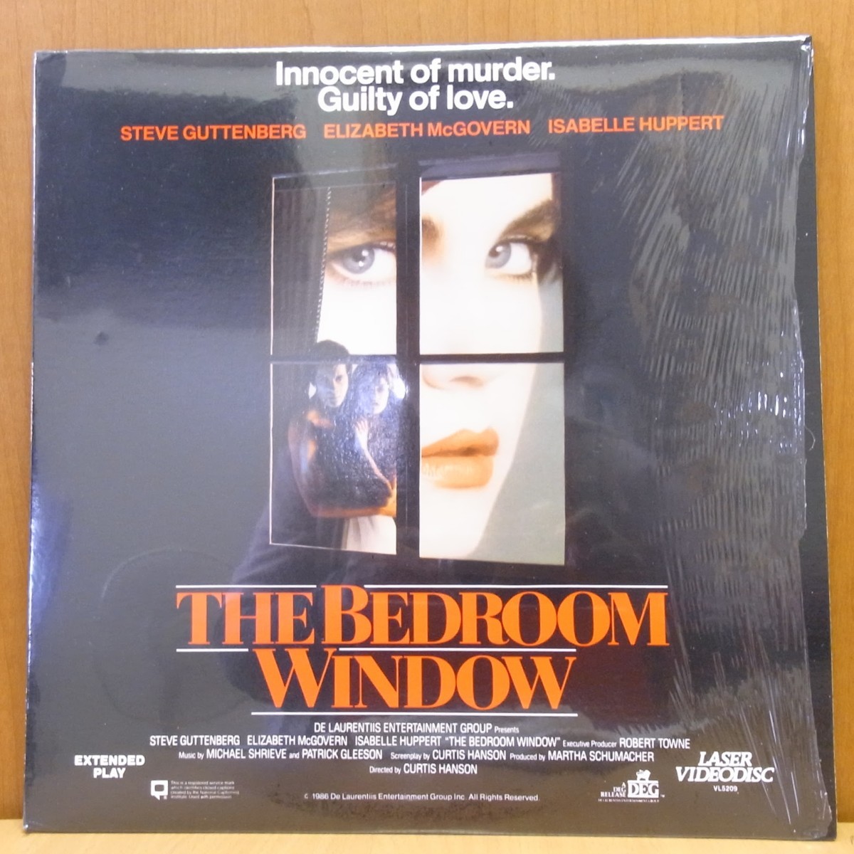 輸入盤LD THE BEDROOM WINDOW 映画 英語版レーザーディスク 管理№2505_画像1