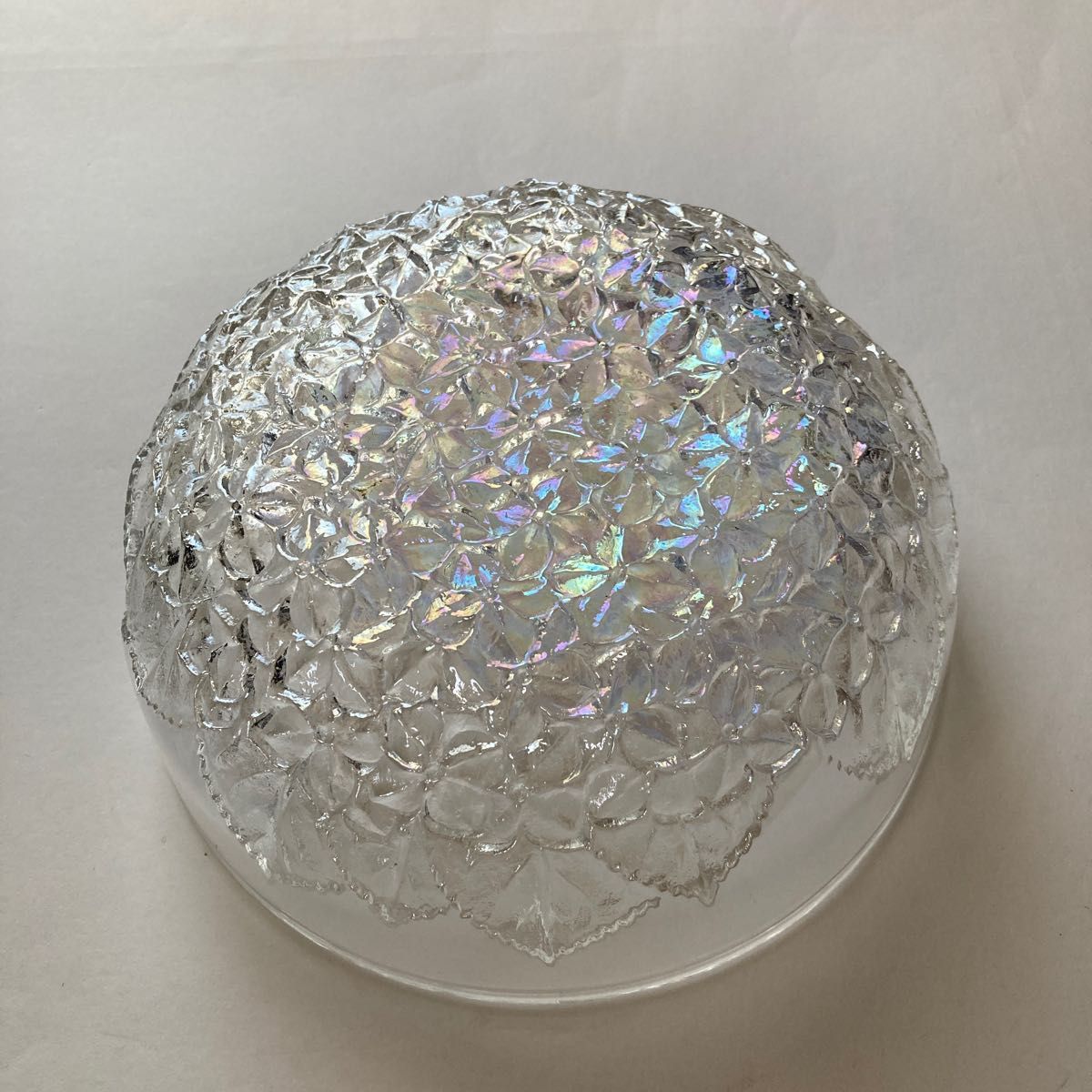 新品】HOYAクリスタル あじさい模様 大鉢 菓子鉢 サラダボウル 1 新品】HOYAクリスタル あじさい模様 大鉢 菓子鉢 サラダボウル 1