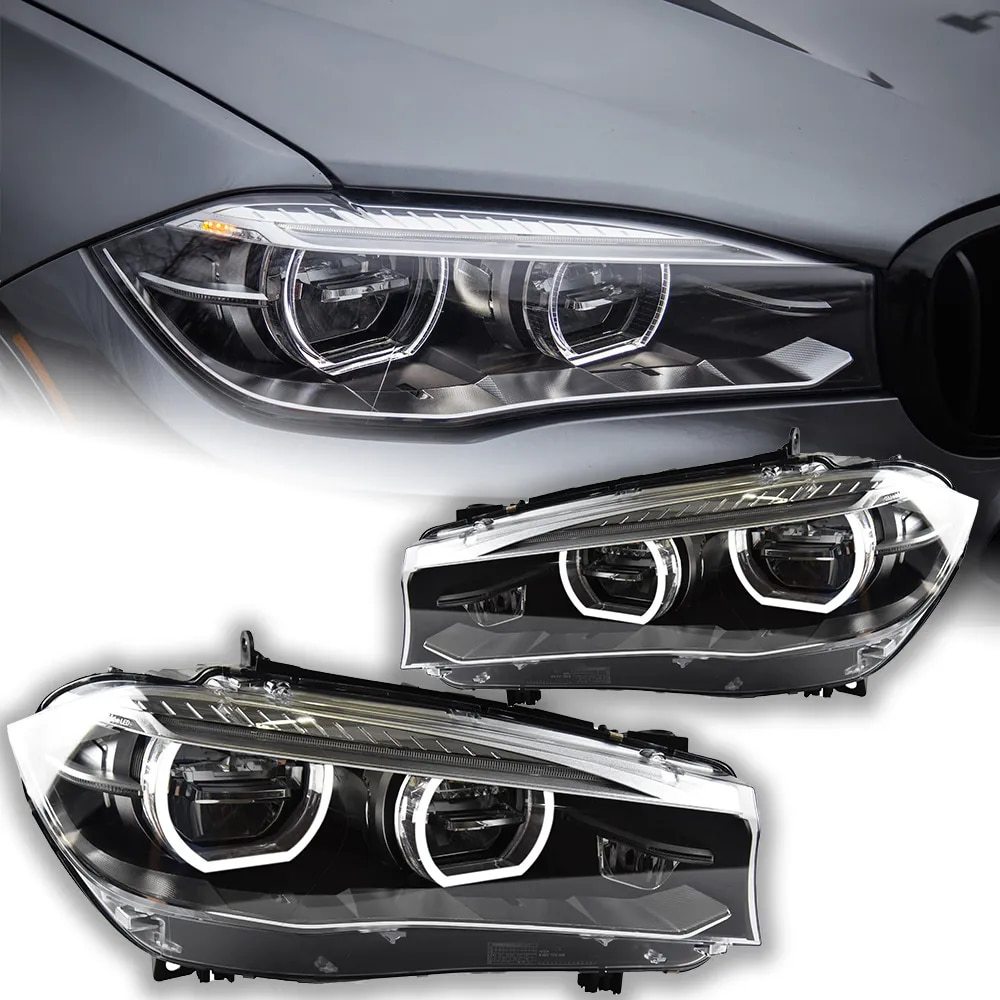 LED head light headlamp BMW X5 F15 2013-2019 AOKEDING