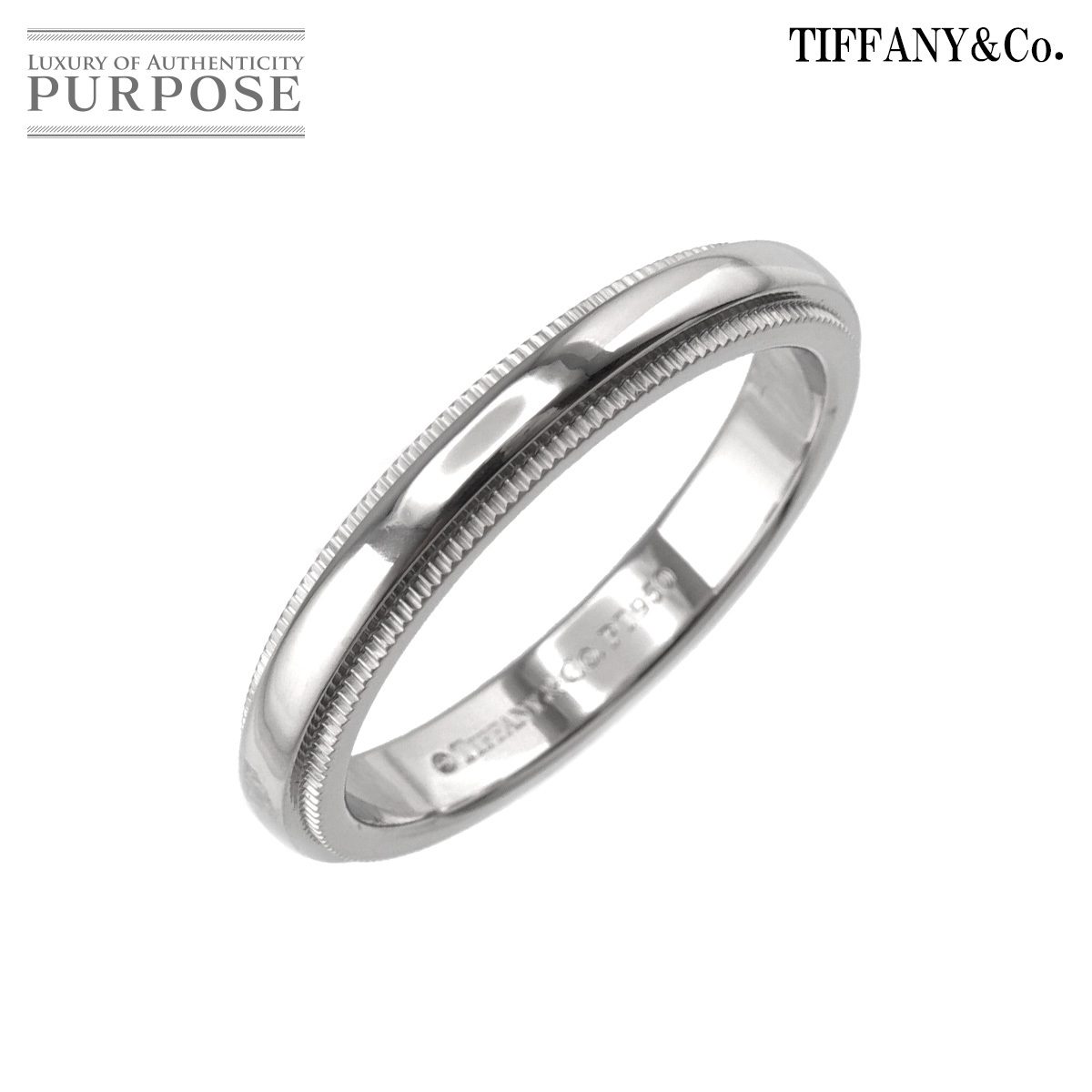 2022最新作】 12.5号 ミルグレイン TIFFANY&Co. ティファニー リング