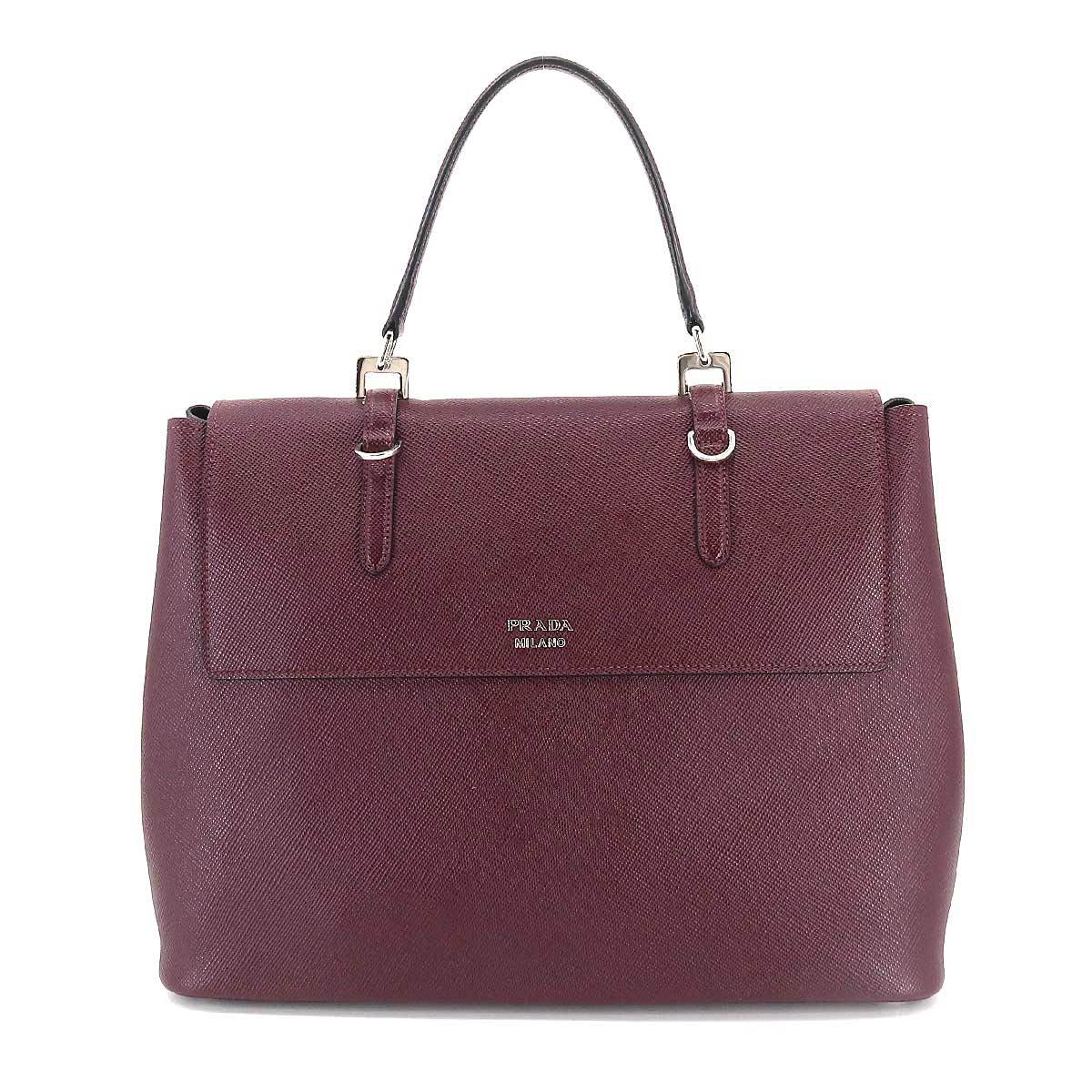 公式ショップ】 プラダ 新品同様 PRADA 90199338 BN2790 ボルドー